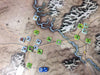 Kasserine Pass 1943 battle map and counters