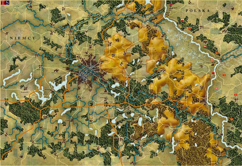 Battle of Berlin 1945 map