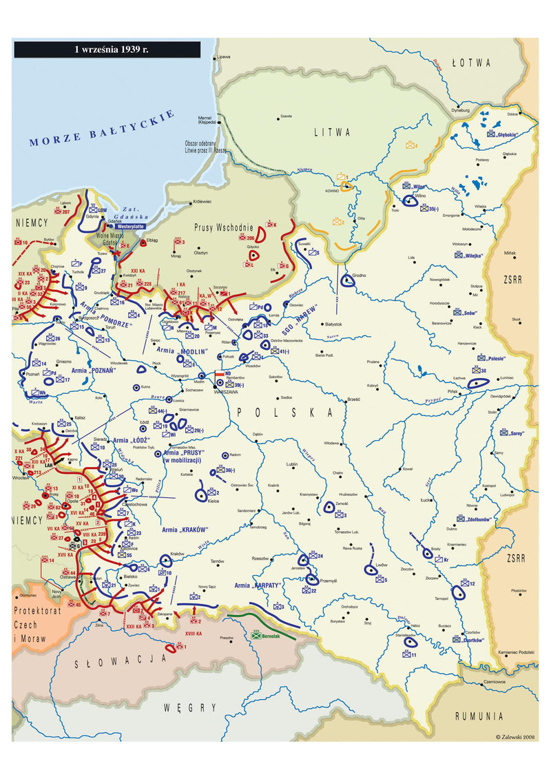 Great Atlas of Polish Campaign 1939 (Vol. I)
