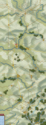 Battle of Kursk map strategy wargame
